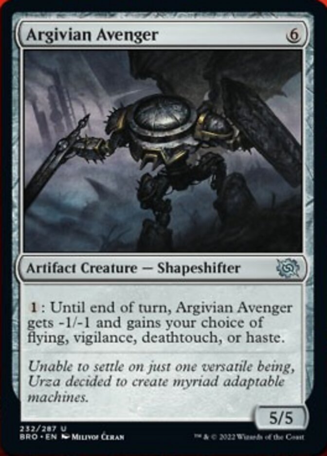 Argivian Avenger [The Brothers' War] | Game Master's Emporium (The New GME)