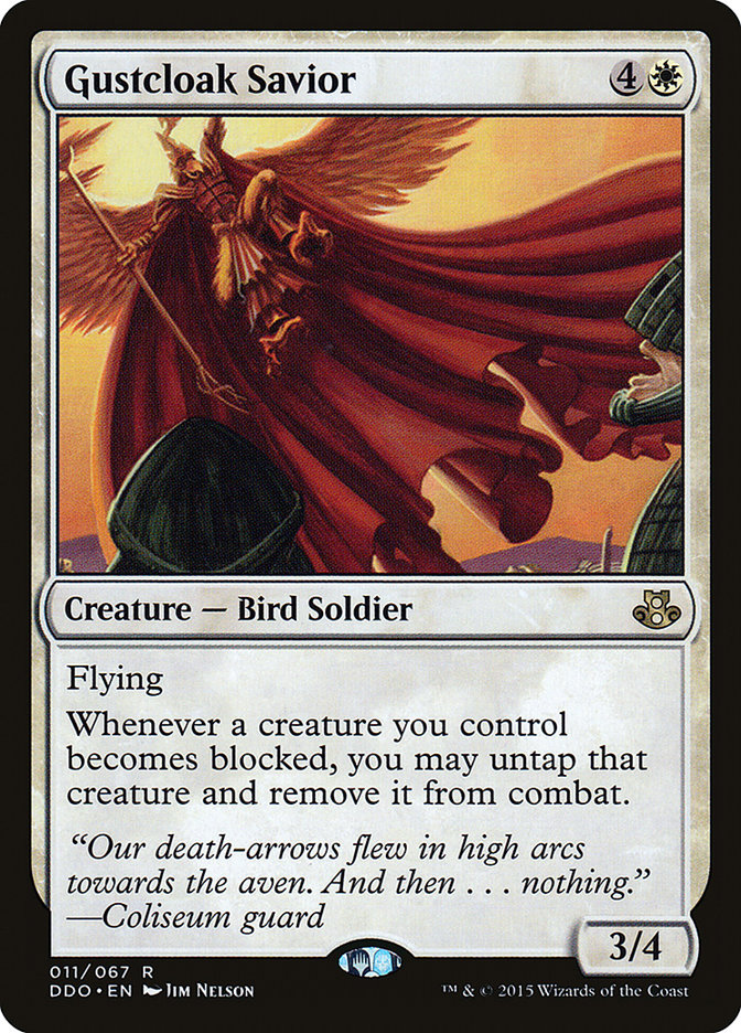 Gustcloak Savior [Duel Decks: Elspeth vs. Kiora] | Game Master's Emporium (The New GME)