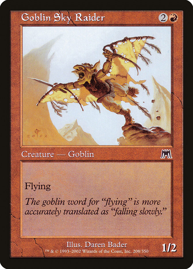 Goblin Sky Raider [Onslaught] | Game Master's Emporium (The New GME)