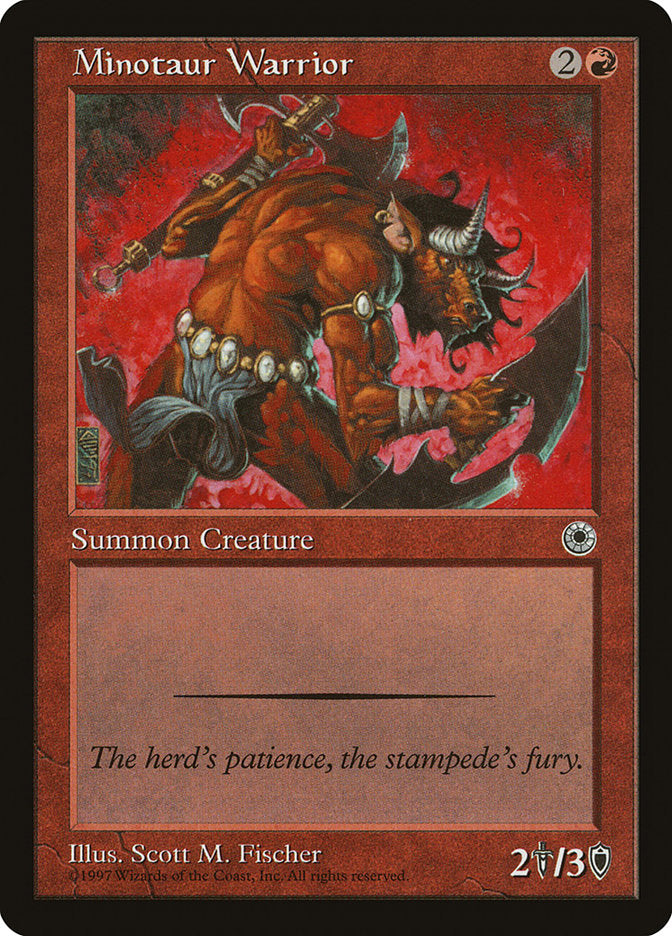 Minotaur Warrior [Portal] | Game Master's Emporium (The New GME)