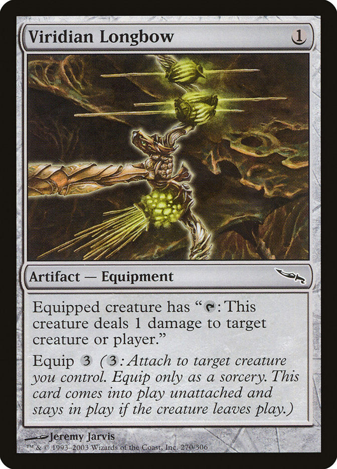 Viridian Longbow [Mirrodin] | Game Master's Emporium (The New GME)