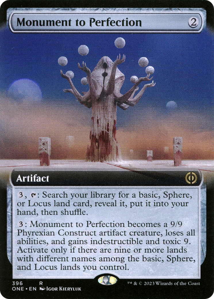 Monument to Perfection (Extended Art) [Phyrexia: All Will Be One] | Game Master's Emporium (The New GME)