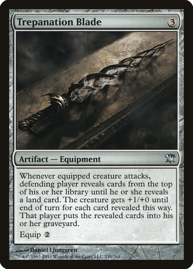 Trepanation Blade [Innistrad] | Game Master's Emporium (The New GME)