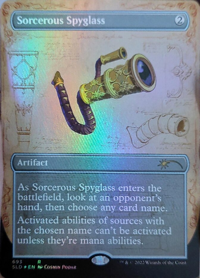 Sorcerous Spyglass (Blueprint) [Secret Lair Drop Promos] | Game Master's Emporium (The New GME)