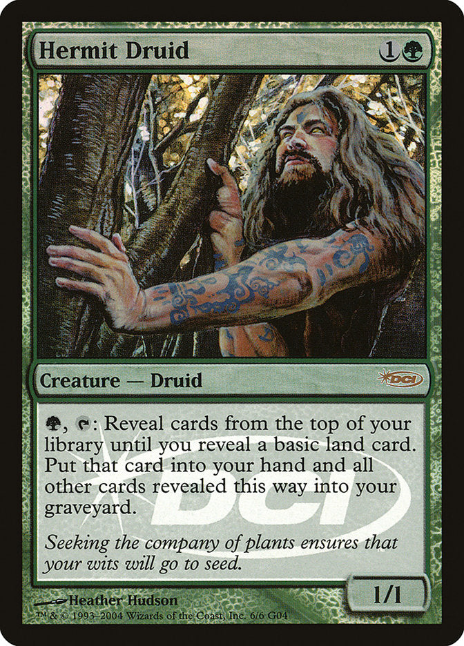 Hermit Druid [Judge Gift Cards 2004] | Game Master's Emporium (The New GME)