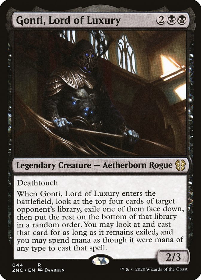 Gonti, Lord of Luxury [Zendikar Rising Commander] | Game Master's Emporium (The New GME)