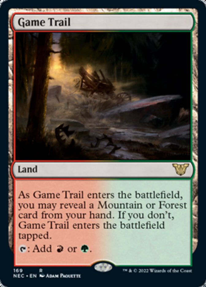 Game Trail [Kamigawa: Neon Dynasty Commander] | Game Master's Emporium (The New GME)