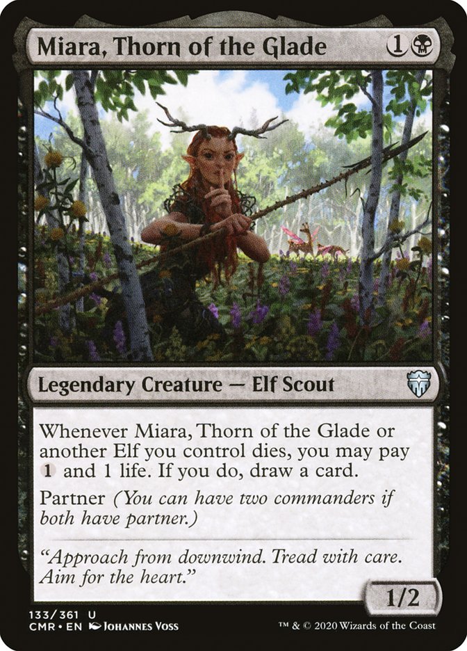Miara, Thorn of the Glade [Commander Legends] | Game Master's Emporium (The New GME)