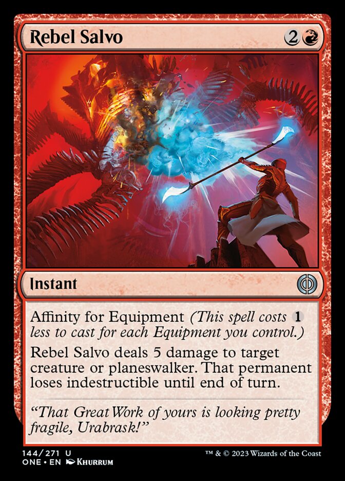 Rebel Salvo [Phyrexia: All Will Be One] | Game Master's Emporium (The New GME)