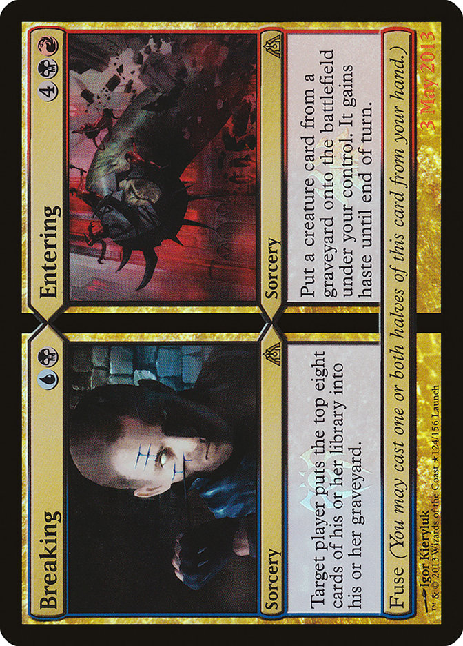 Breaking // Entering (Launch) [Dragon's Maze Promos] | Game Master's Emporium (The New GME)