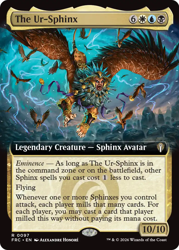 The Ur-Sphinx (Extended Art) [Reality Fracture Commander] | Game Master's Emporium (The New GME)