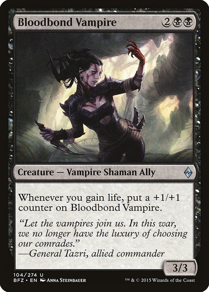 Bloodbond Vampire [Battle for Zendikar] | Game Master's Emporium (The New GME)