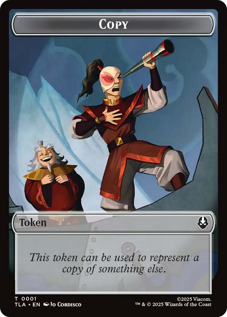 Copy (0001) // Clue (0016) Double-Sided Token [Avatar: The Last Airbender Tokens] | Game Master's Emporium (The New GME)