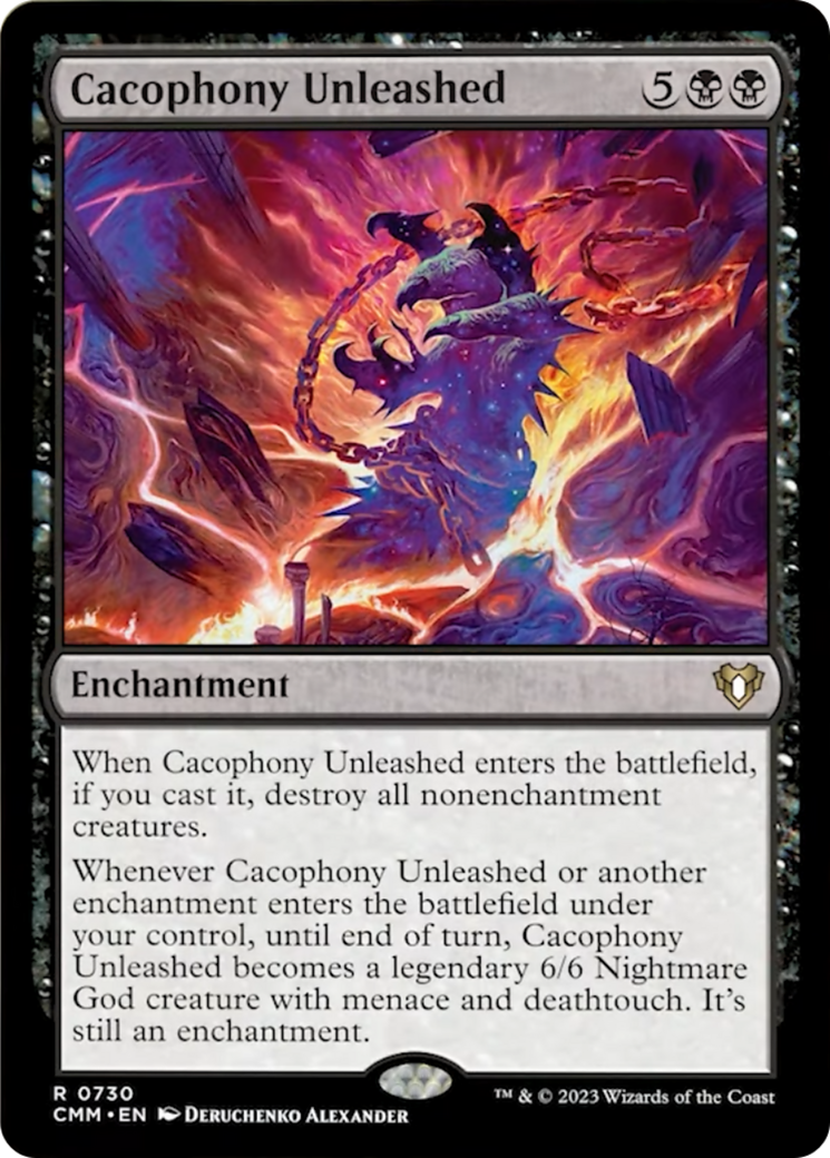 Cacophony Unleashed [Commander Masters] | Game Master's Emporium (The New GME)