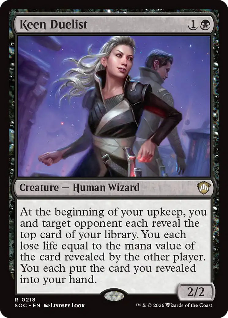 Keen Duelist [Secrets of Strixhaven Commander] | Game Master's Emporium (The New GME)