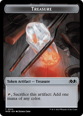 Treasure // Food (0011) Double-Sided Token [Wilds of Eldraine Tokens] | Game Master's Emporium (The New GME)