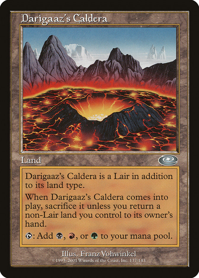 Darigaaz's Caldera [Planeshift] | Game Master's Emporium (The New GME)