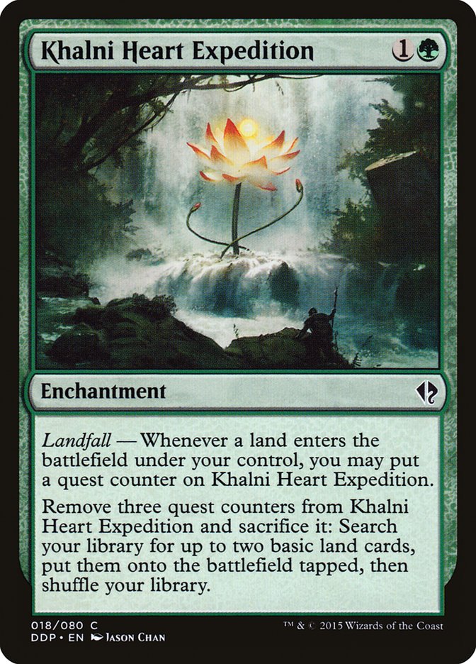 Khalni Heart Expedition [Duel Decks: Zendikar vs. Eldrazi] | Game Master's Emporium (The New GME)