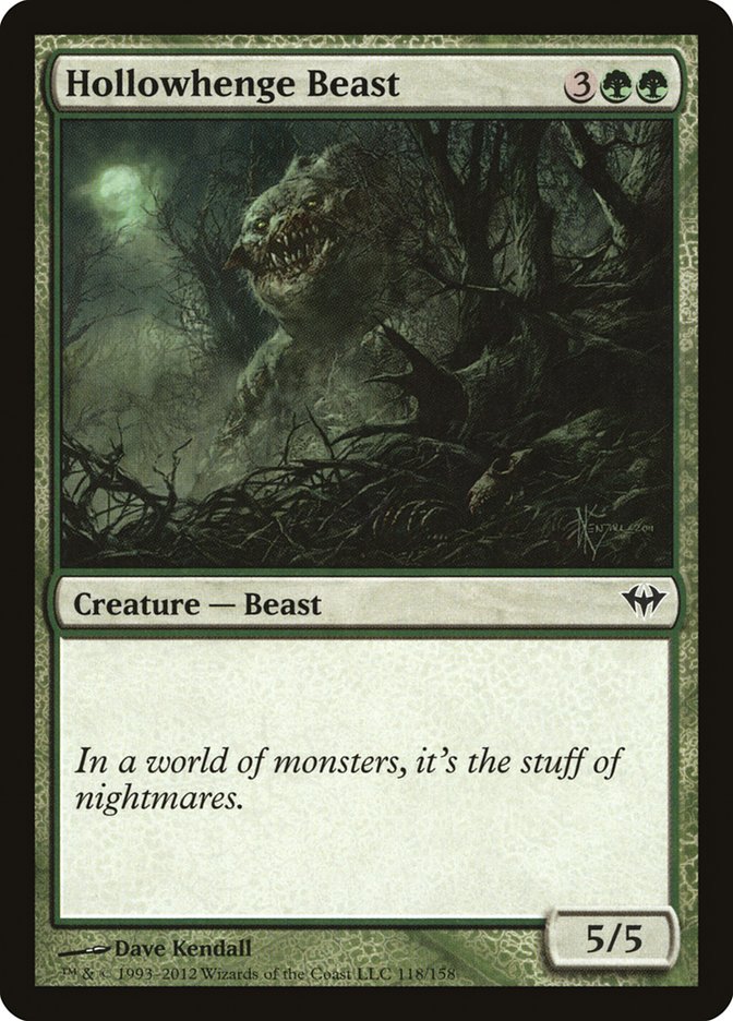Hollowhenge Beast [Dark Ascension] | Game Master's Emporium (The New GME)