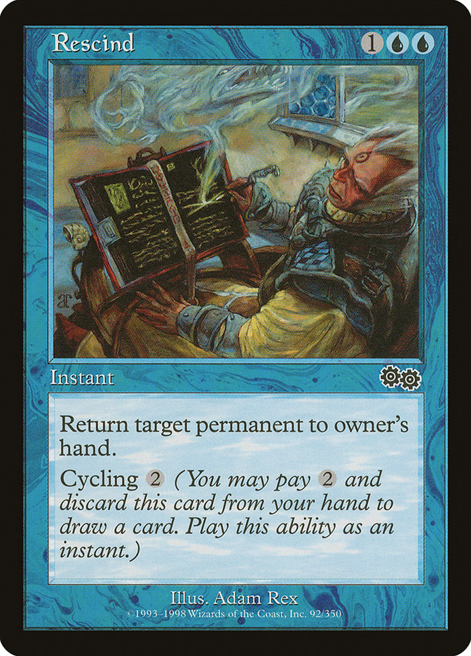 Rescind [Urza's Saga] | Game Master's Emporium (The New GME)