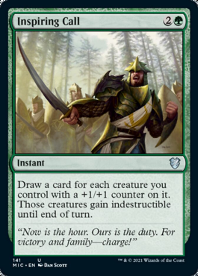 Inspiring Call [Innistrad: Midnight Hunt Commander] | Game Master's Emporium (The New GME)