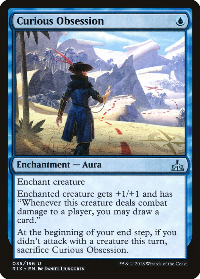 Curious Obsession [Rivals of Ixalan] | Game Master's Emporium (The New GME)