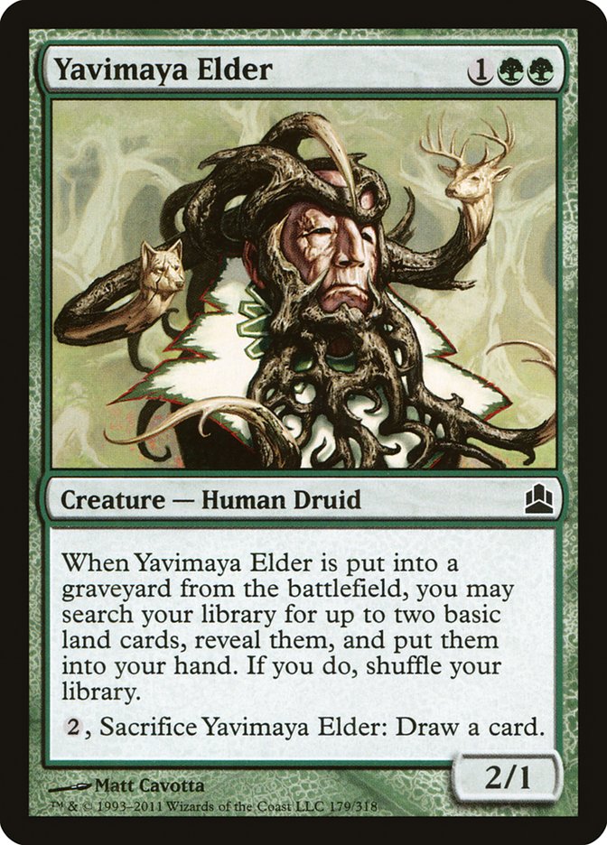 Yavimaya Elder [Commander 2011] | Game Master's Emporium (The New GME)