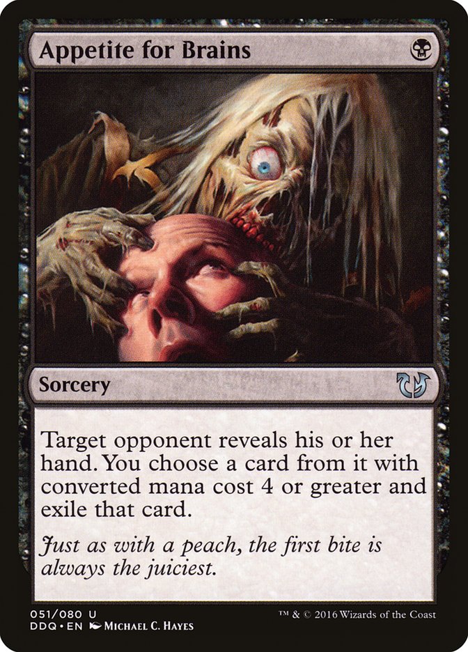 Appetite for Brains [Duel Decks: Blessed vs. Cursed] | Game Master's Emporium (The New GME)