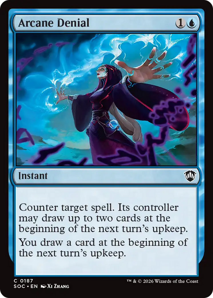Arcane Denial [Secrets of Strixhaven Commander] | Game Master's Emporium (The New GME)