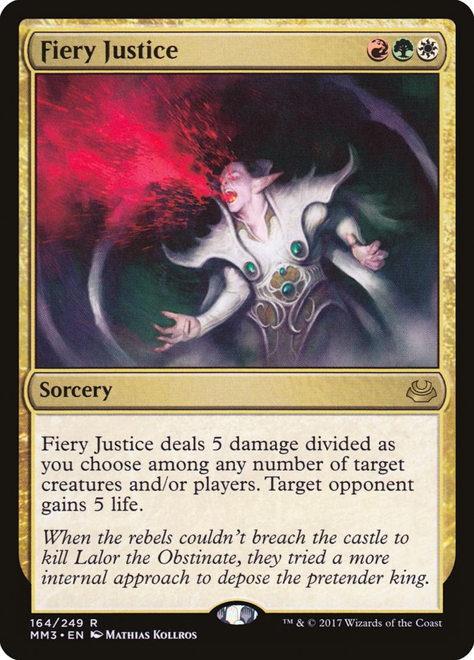 Fiery Justice [Modern Masters 2017] | Game Master's Emporium (The New GME)