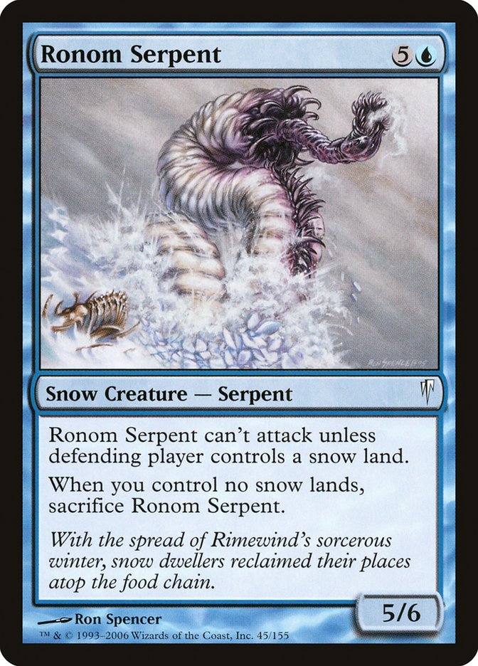 Ronom Serpent [Coldsnap] | Game Master's Emporium (The New GME)