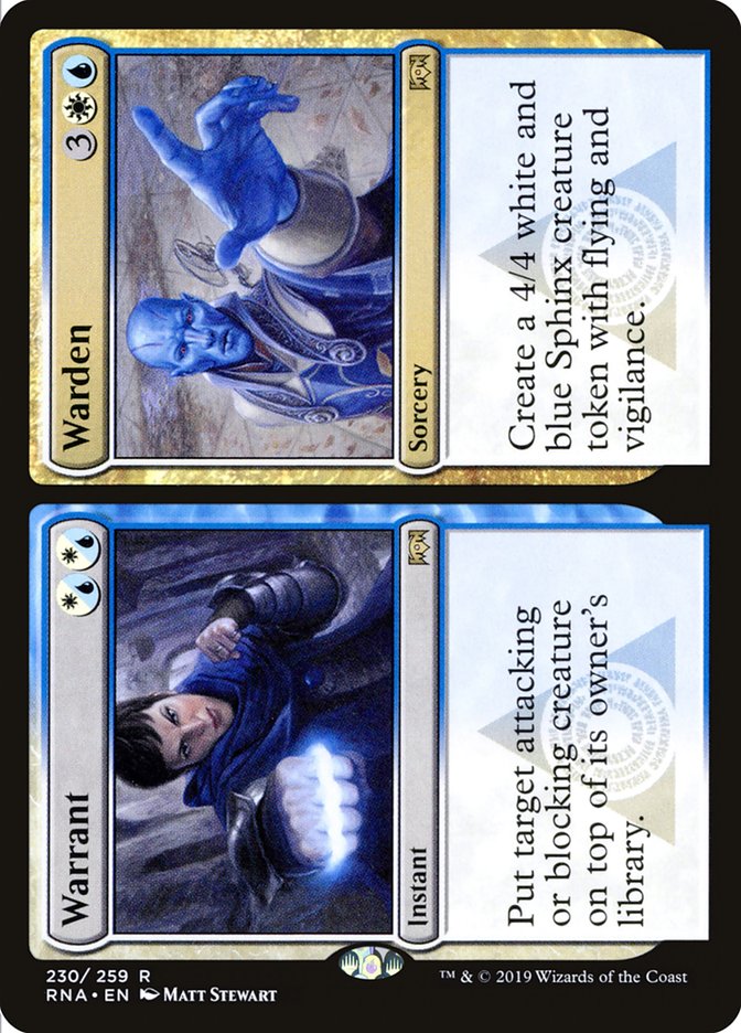 Warrant // Warden [Ravnica Allegiance] | Game Master's Emporium (The New GME)