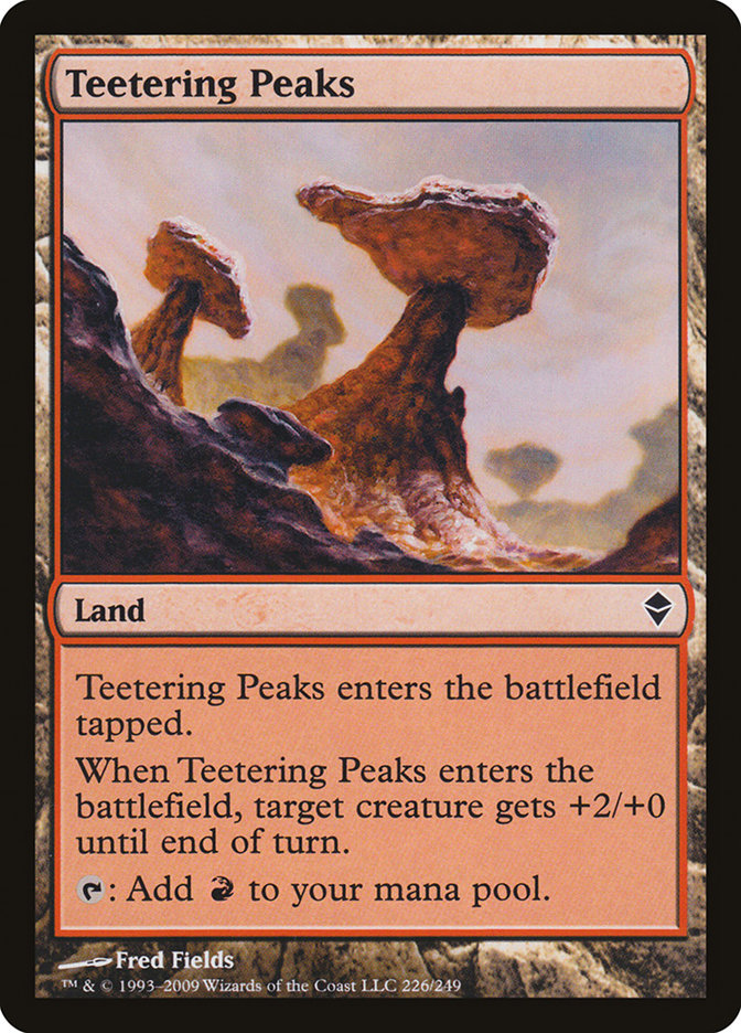 Teetering Peaks [Zendikar] | Game Master's Emporium (The New GME)