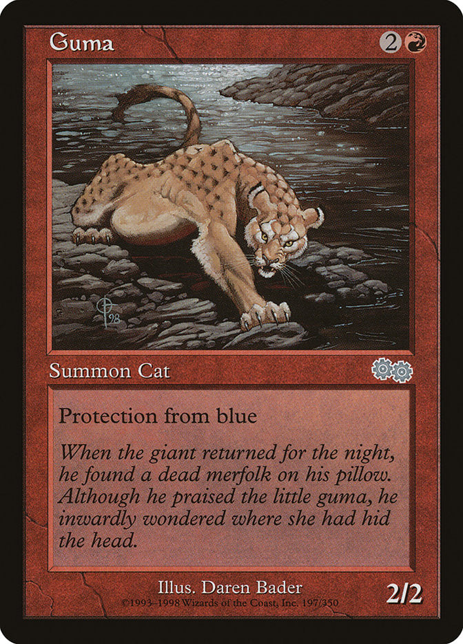 Guma [Urza's Saga] | Game Master's Emporium (The New GME)
