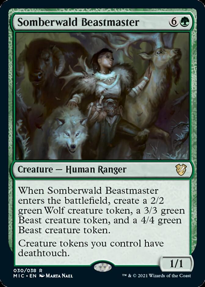Somberwald Beastmaster [Innistrad: Midnight Hunt Commander] | Game Master's Emporium (The New GME)