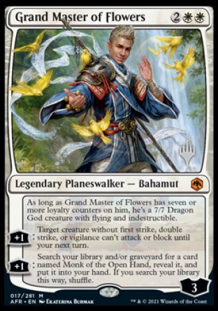 Grand Master of Flowers (Promo Pack) [Dungeons & Dragons: Adventures in the Forgotten Realms Promos] | Game Master's Emporium (The New GME)