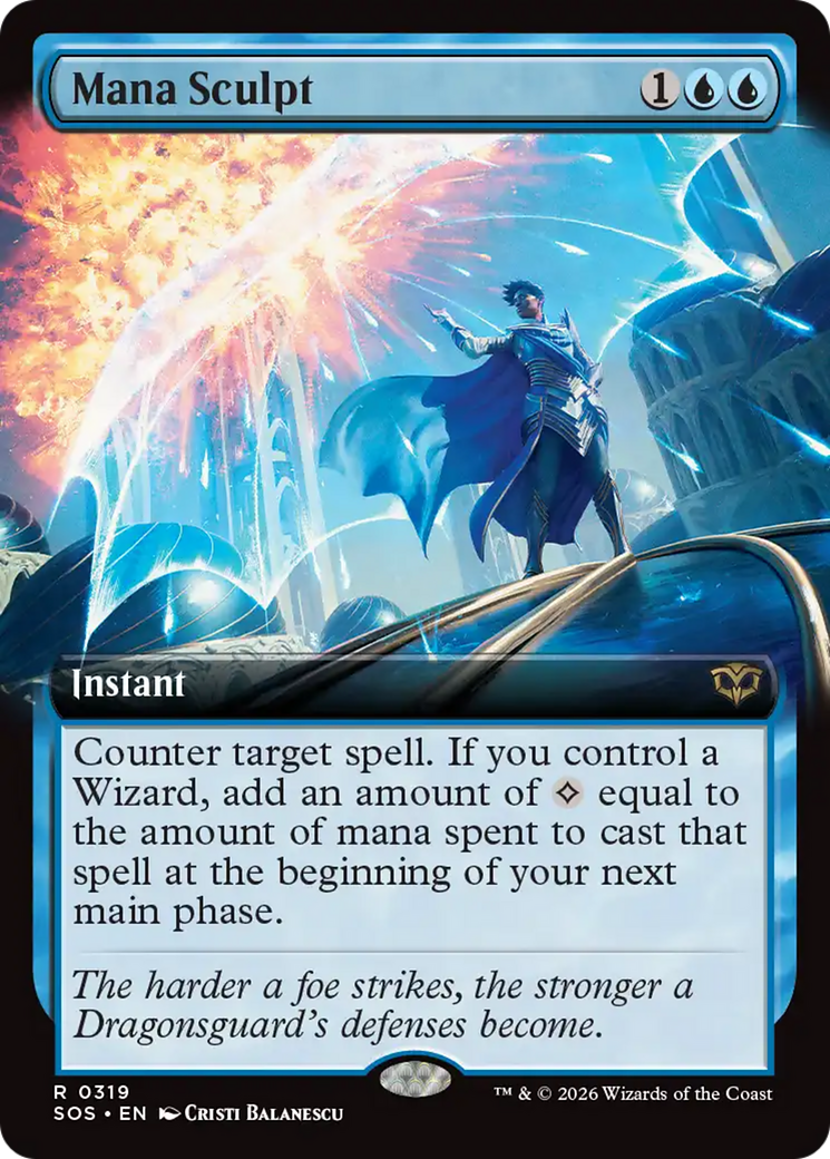 Mana Sculpt (Extended Art) [Secrets of Strixhaven] | Game Master's Emporium (The New GME)