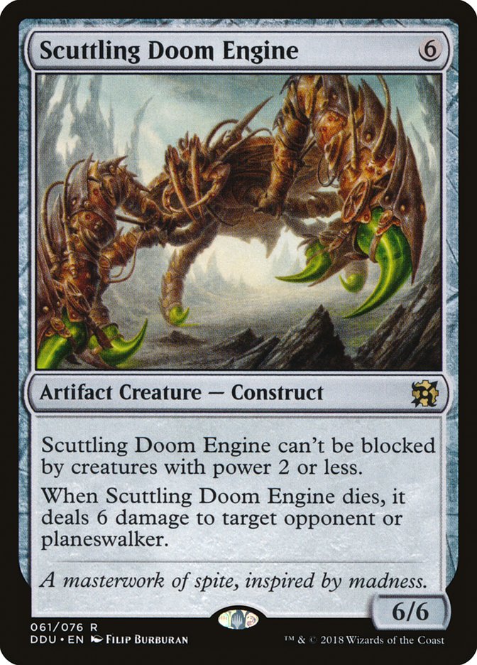 Scuttling Doom Engine [Duel Decks: Elves vs. Inventors] | Game Master's Emporium (The New GME)