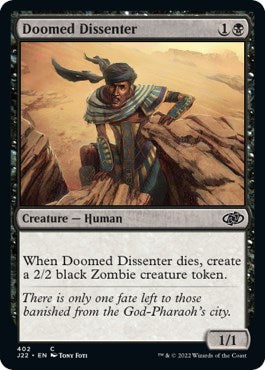 Doomed Dissenter [Jumpstart 2022] | Game Master's Emporium (The New GME)
