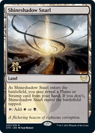 Shineshadow Snarl [Strixhaven: School of Mages Prerelease Promos] | Game Master's Emporium (The New GME)