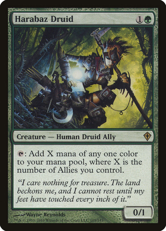 Harabaz Druid [Worldwake] | Game Master's Emporium (The New GME)