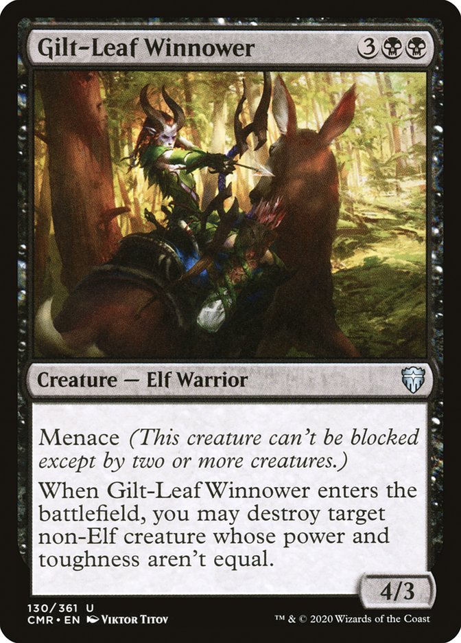 Gilt-Leaf Winnower [Commander Legends] | Game Master's Emporium (The New GME)