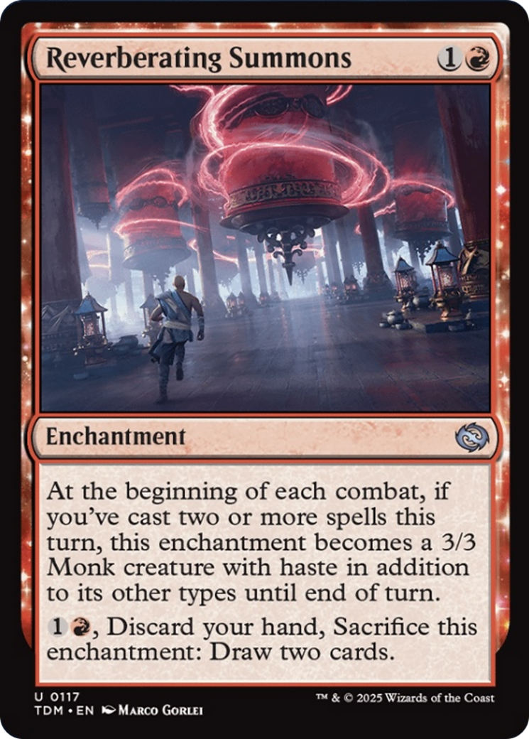 Reverberating Summons [Tarkir: Dragonstorm] | Game Master's Emporium (The New GME)