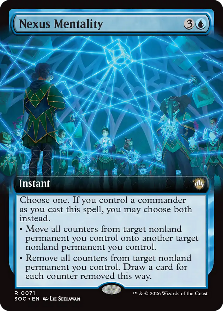 Nexus Mentality (Extended Art) [Secrets of Strixhaven Commander] | Game Master's Emporium (The New GME)