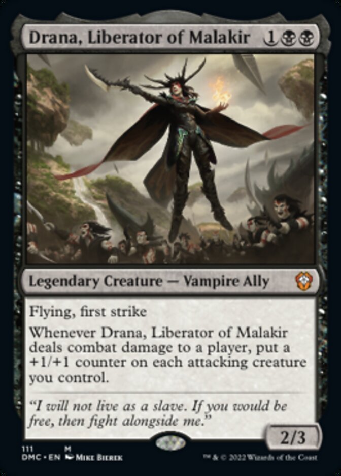 Drana, Liberator of Malakir [Dominaria United Commander] | Game Master's Emporium (The New GME)