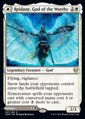 Reidane, God of the Worthy // Valkmira, Protector's Shield [Kaldheim] | Game Master's Emporium (The New GME)