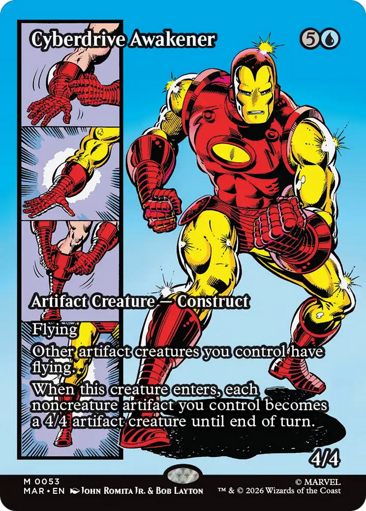 Cyberdrive Awakener (Borderless) [Marvel Universe: Eternal-Legal] | Game Master's Emporium (The New GME)