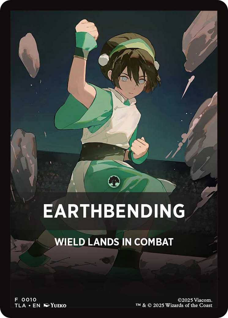 Earthbending Theme Card [Avatar: The Last Airbender] | Game Master's Emporium (The New GME)