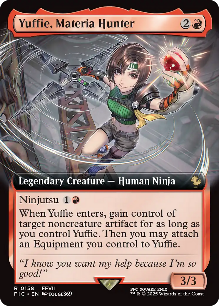 Yuffie, Materia Hunter (Extended Art) [FINAL FANTASY Commander] | Game Master's Emporium (The New GME)