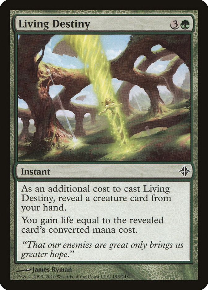 Living Destiny [Rise of the Eldrazi] | Game Master's Emporium (The New GME)